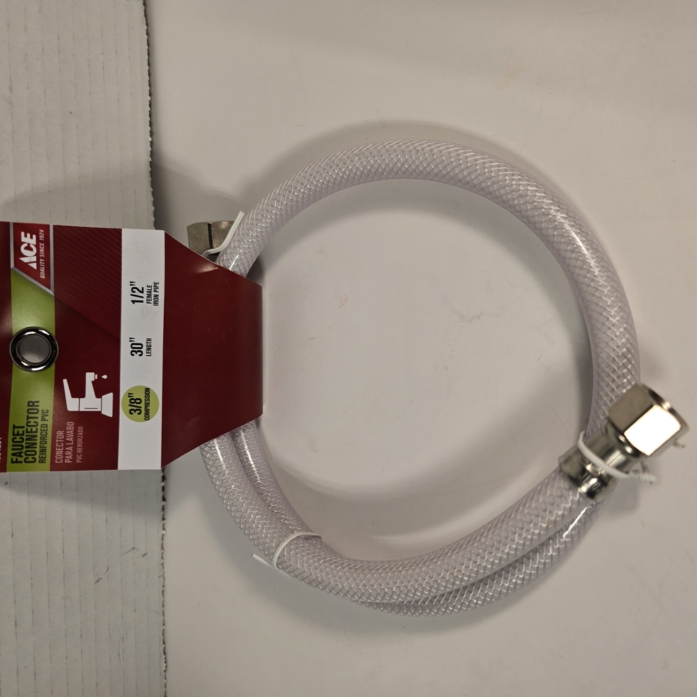 Red and White Bath Accessories Flexible‎ Hose
